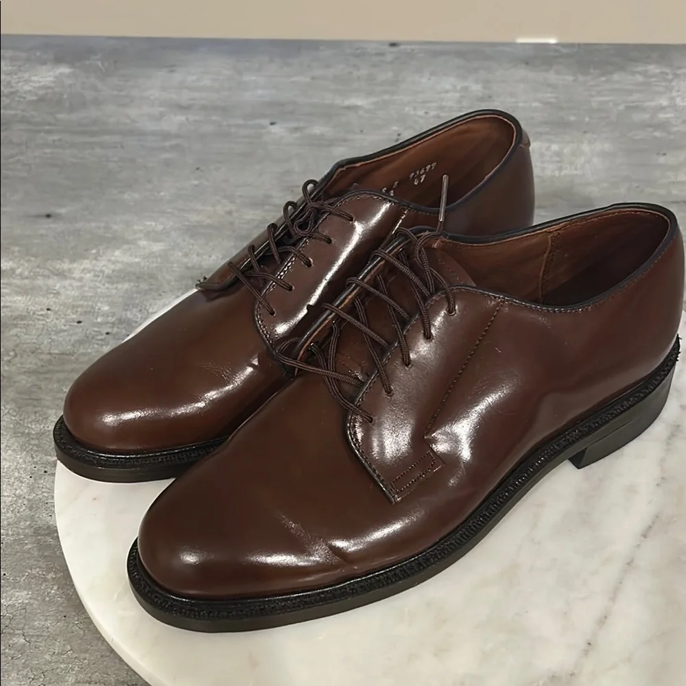 Bates Floataways Classic Brown Leather Men's Shoes size 8